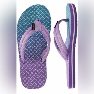 Merrell Kids' Flip Flops in Purple and Blue
